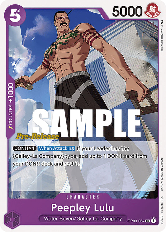 Image for Peepley Lulu (OP03-067) (OP03 PRE) - One Piece Card Game