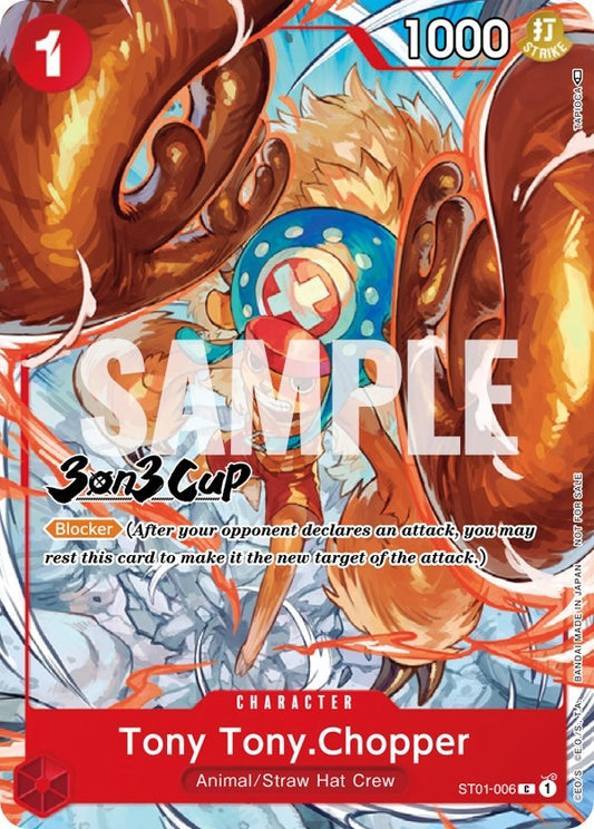 Image for Tony Tony.Chopper (3-on-3 Cup) [Participant] (ST01-006) (OP-PR) - One Piece Card Game