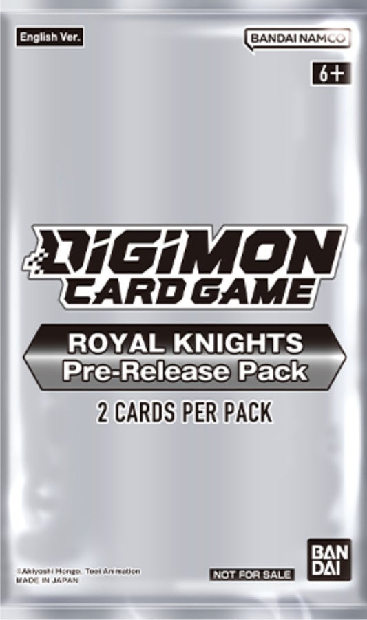 Image for Versus Royal Knight Pre-Release Pack - Digimon Card Game