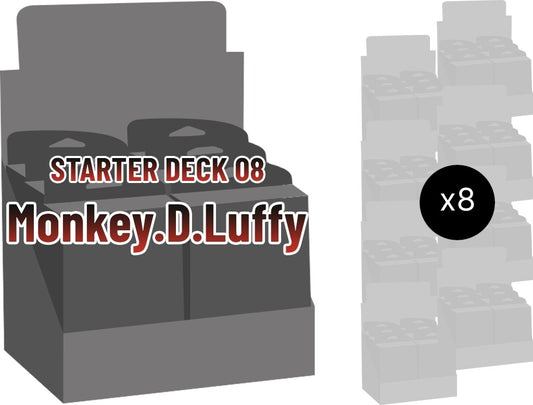 Image for Starter Deck 8: Monkey.D.Luffy Display Case - One Piece Card Game