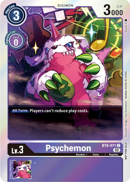 Image for Psychemon (Winner Pack Royal Knights) (BT8-071 C) (BT08) - Digimon Card Game