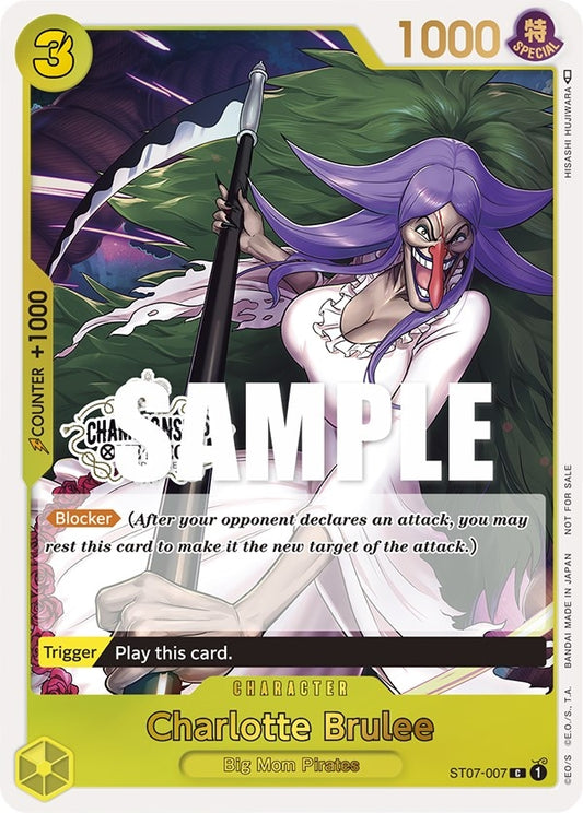 Image for Charlotte Brulee (Store Championship Participation Pack) (ST07-007) (OP-PR) - One Piece Card Game