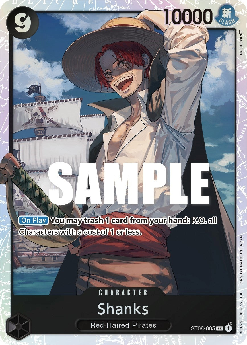 Image for Shanks (ST08-005) (ST-08) - One Piece Card Game