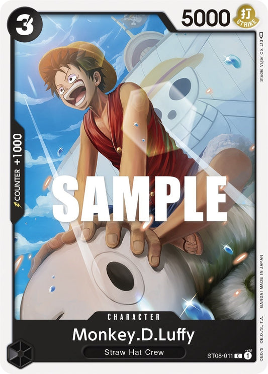 Image for Monkey.D.Luffy (011) (ST08-011) (ST-08) - One Piece Card Game