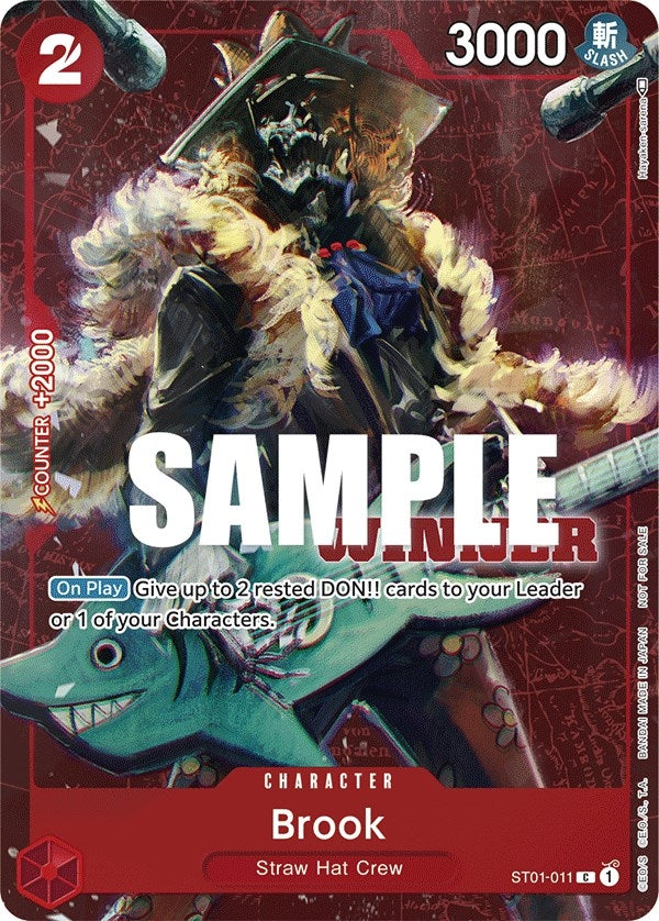 Image for Brook (Winner Pack Vol. 4) (ST01-011) (OP-PR) - One Piece Card Game