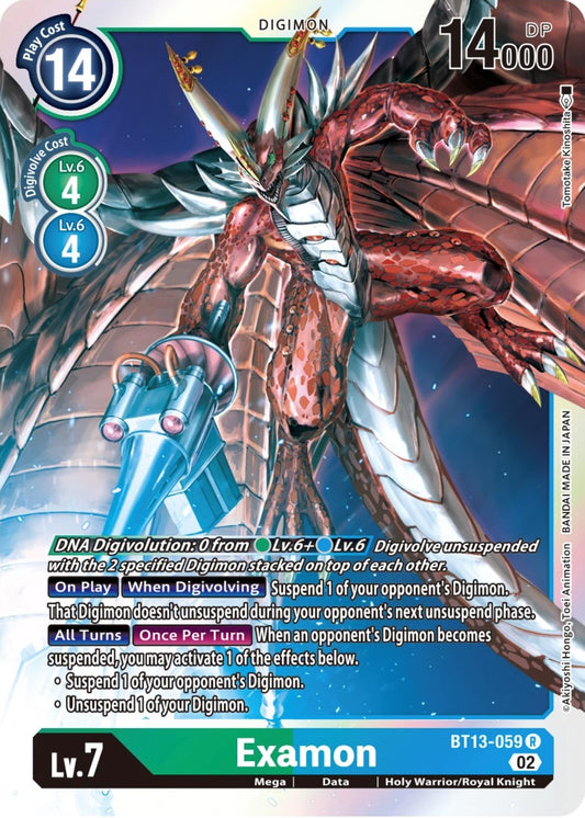 Image for Examon (BT13-059 R) (BT13) - Digimon Card Game