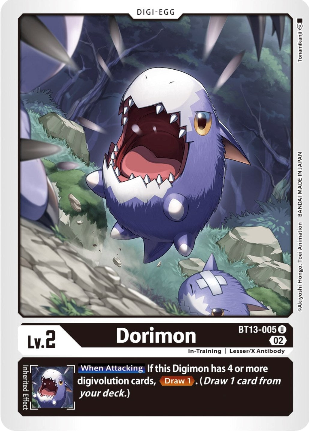 Image for Dorimon (BT13-005 U) (BT13) - Digimon Card Game