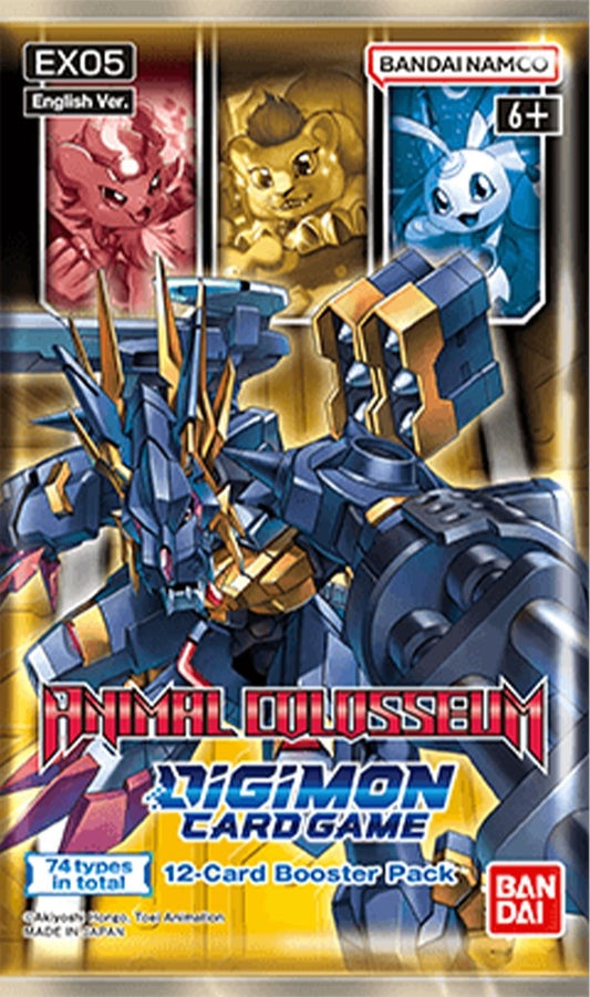 Image for Animal Colosseum Booster Pack - Digimon Card Game