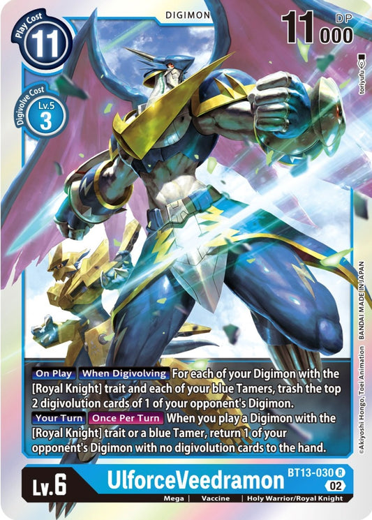 Image for UlforceVeedramon (BT13-030 R) (BT13) - Digimon Card Game