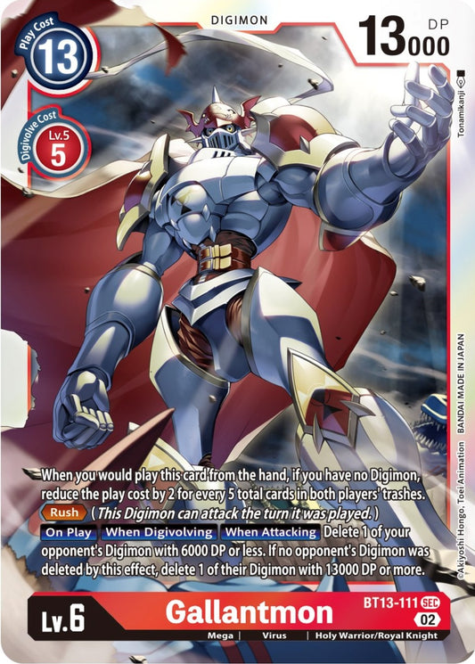 Image for Gallantmon (BT13-111 SEC) (BT13) - Digimon Card Game