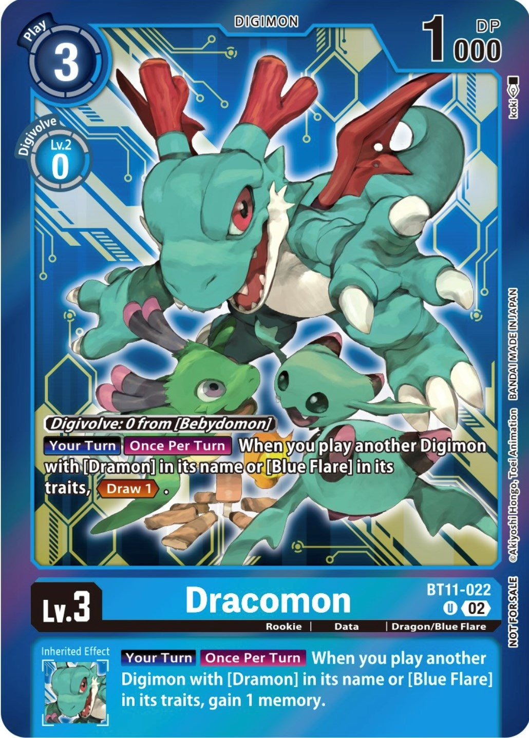 Image for Dracomon (Event Pack 5) (BT11-022 U) (BT11) - Digimon Card Game