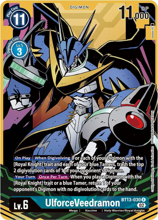 Image for UlforceVeedramon (Alternate Art) (BT13-030 R) (BT13) - Digimon Card Game