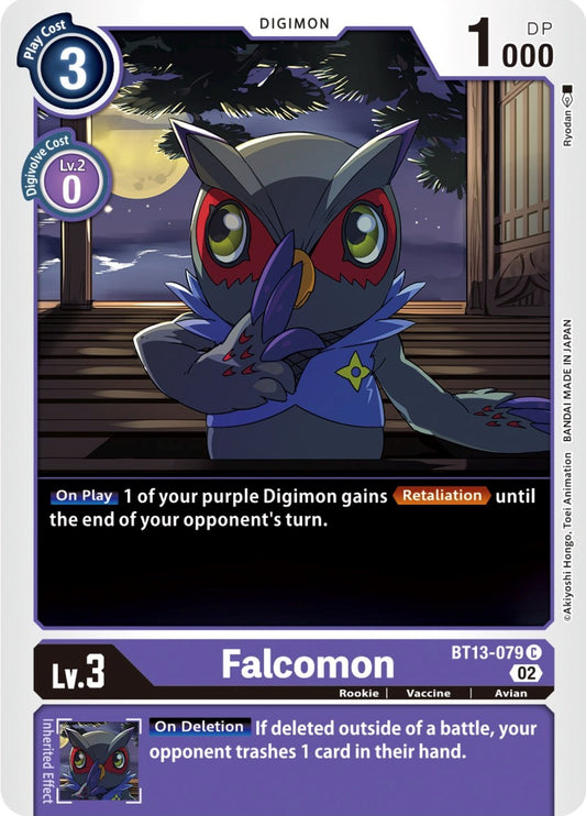 Image for Falcomon (BT13-079 C) (BT13) - Digimon Card Game