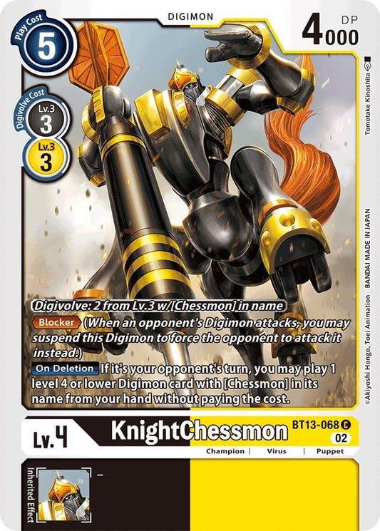 Image for KnightChessmon BT13-068 (BT13-068 C) (BT13) - Digimon Card Game