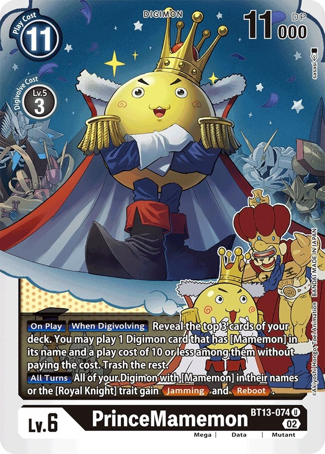 Image for PrinceMamemon (BT13-074 U) (BT13) - Digimon Card Game