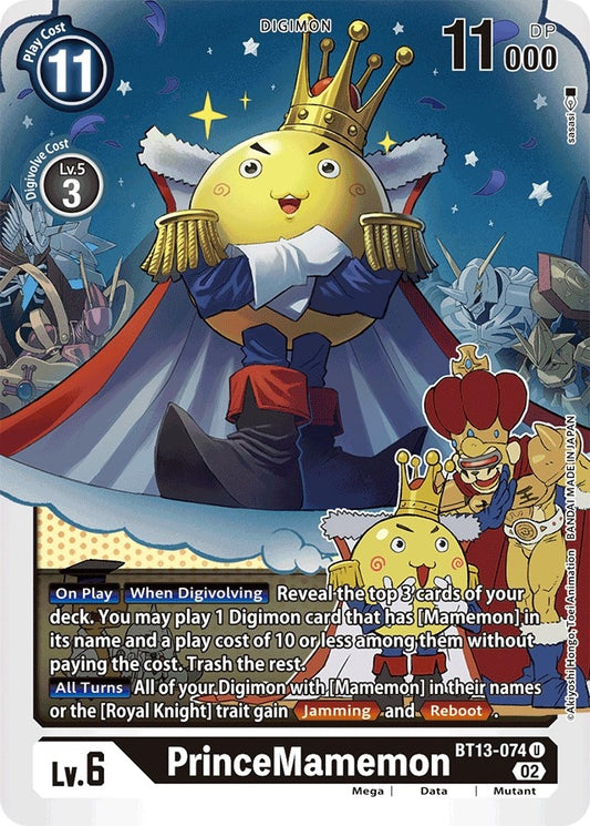 Image for PrinceMamemon (BT13-074 U) (BT13) - Digimon Card Game