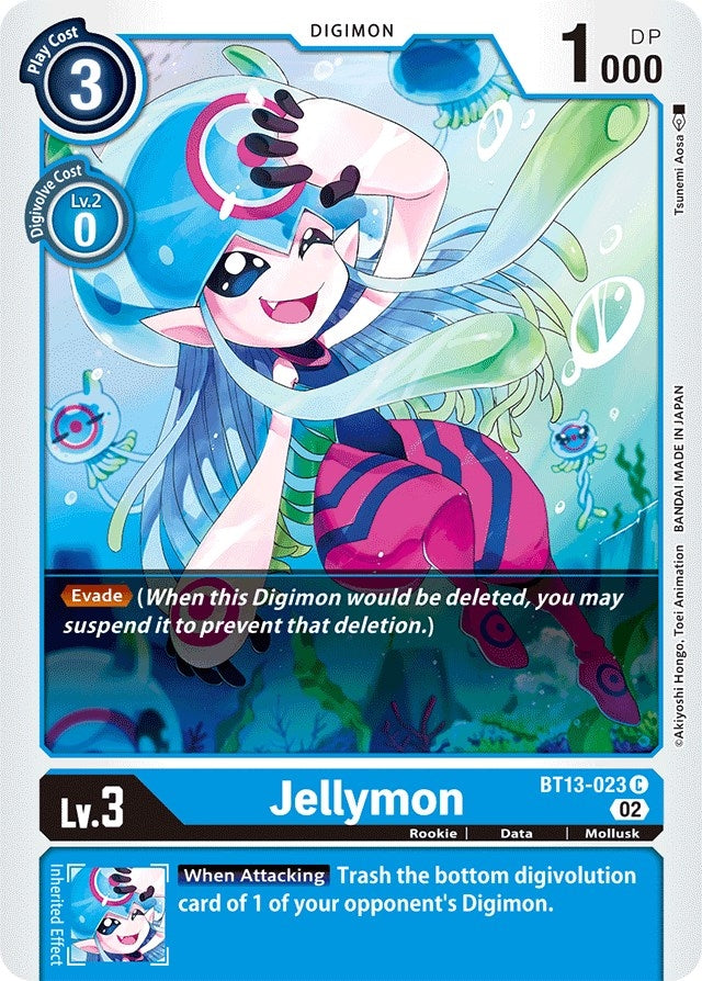 Image for Jellymon (BT13-023 C) (BT13) - Digimon Card Game