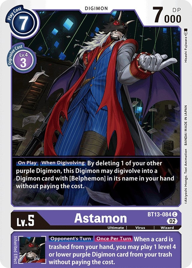 Image for Astamon (BT13-084 C) (BT13) - Digimon Card Game