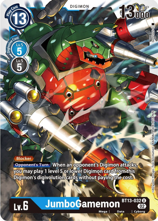 Image for JumboGamemon (BT13-032 U) (BT13) - Digimon Card Game