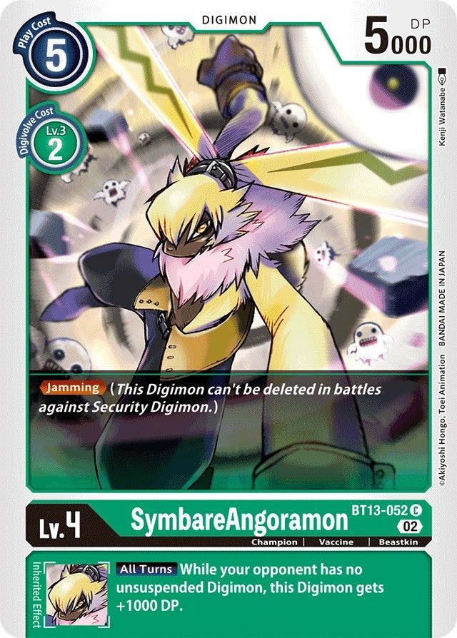Image for SymbareAngoramon (BT13-052 C) (BT13) - Digimon Card Game