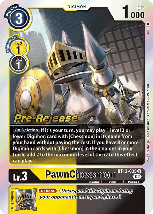 Image for PawnChessmon - BT13-035 (BT13-035 R) (BT13_PR) - Digimon Card Game