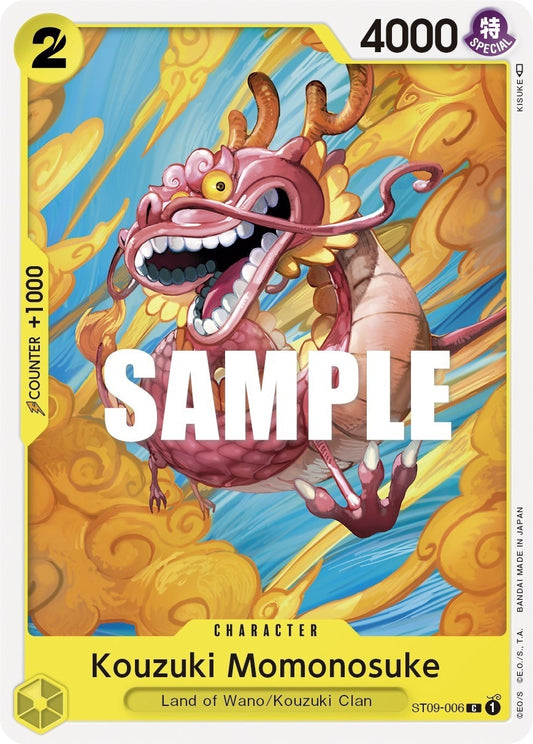 Image for Kouzuki Momonosuke (ST09-006) (ST-09) - One Piece Card Game