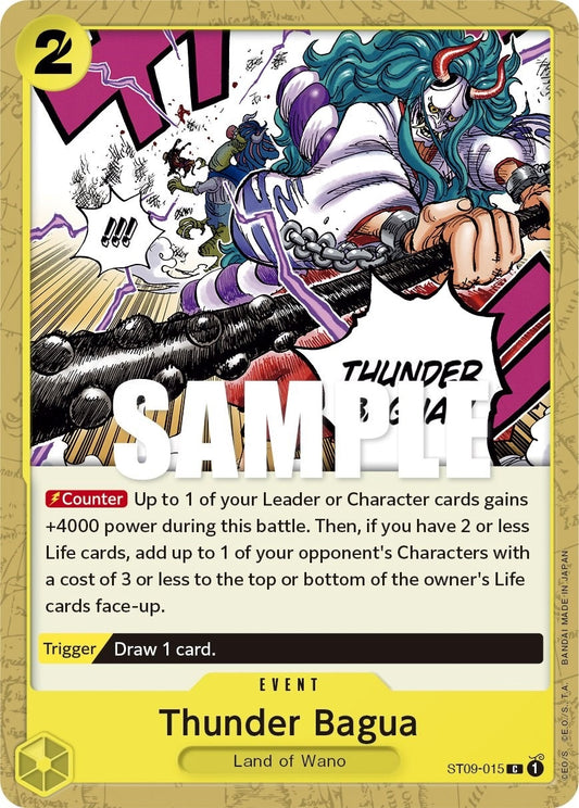 Image for Thunder Bagua (ST09-015) (ST-09) - One Piece Card Game
