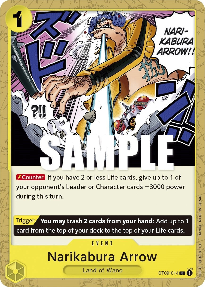 Image for Narikabura Arrow (ST09-014) (ST-09) - One Piece Card Game