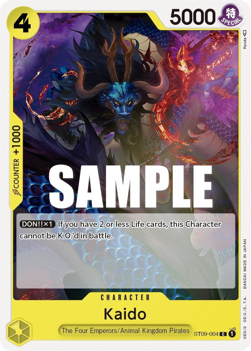 Image for Kaido (ST09-004) (ST-09) - One Piece Card Game