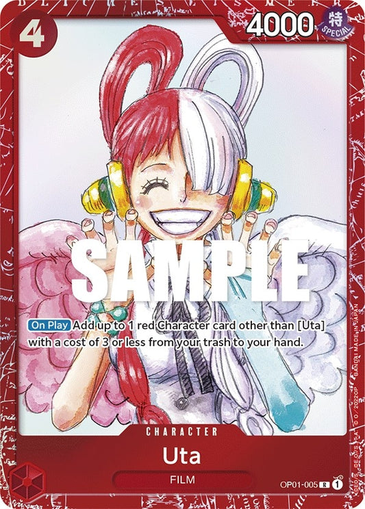 Image for Uta (Premium Card Collection -ONE PIECE FILM RED Edition-) (OP01-005) (OP-PR) - One Piece Card Game