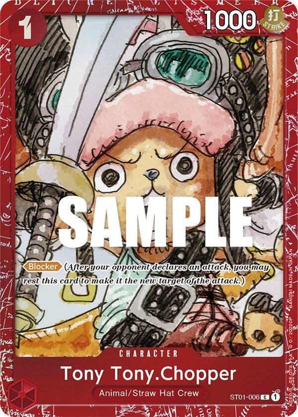 Image for Tony Tony.Chopper (Premium Card Collection -ONE PIECE FILM RED Edition-) (ST01-006) (OP-PR) - One Piece Card Game
