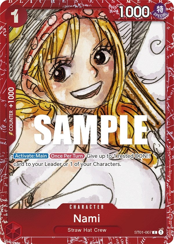 Image for Nami (Premium Card Collection -ONE PIECE FILM RED Edition-) (ST01-007) (OP-PR) - One Piece Card Game
