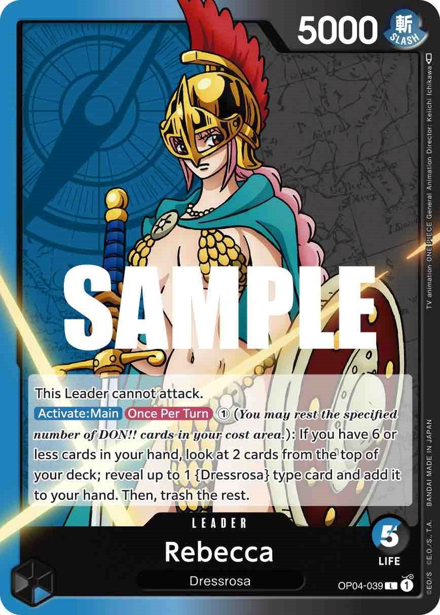 Image for Rebecca (039) (OP04-039) (OP04) - One Piece Card Game