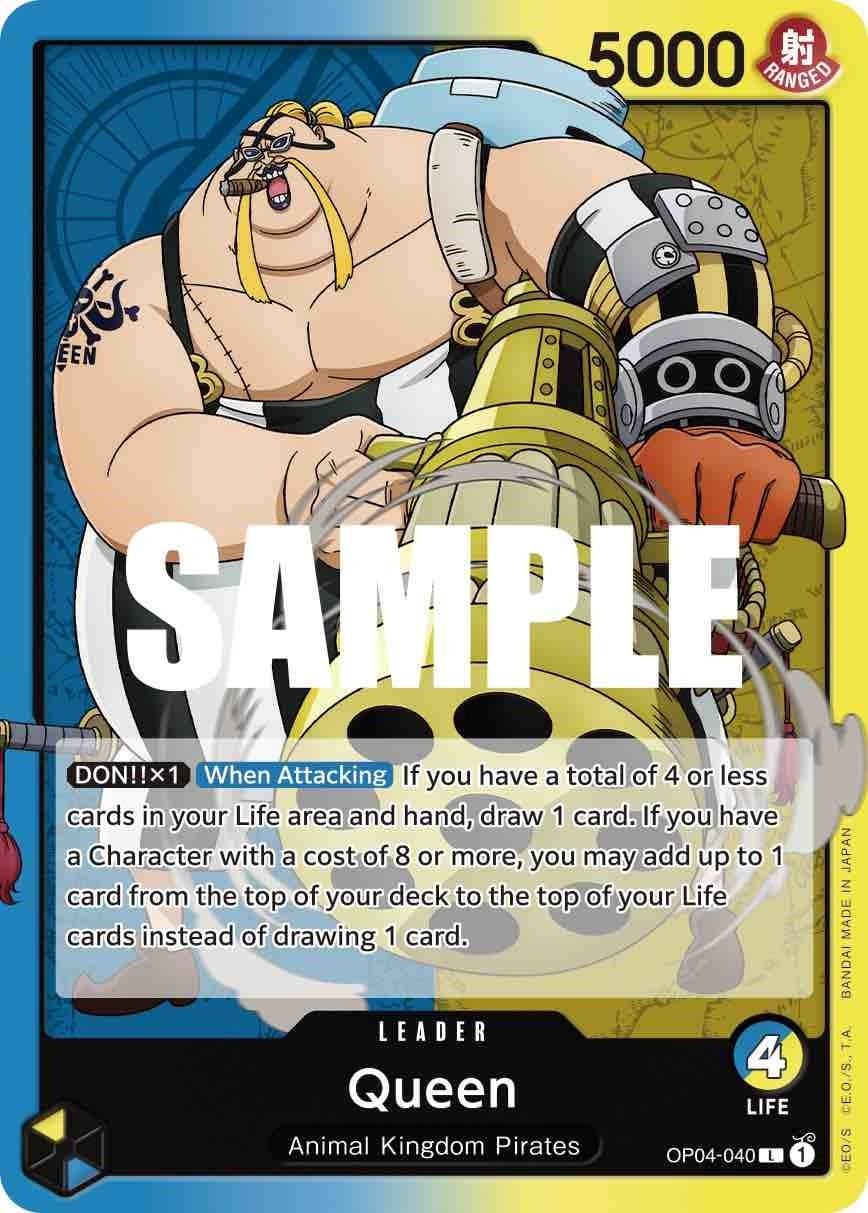 Image for Queen (040) (OP04-040) (OP04) - One Piece Card Game