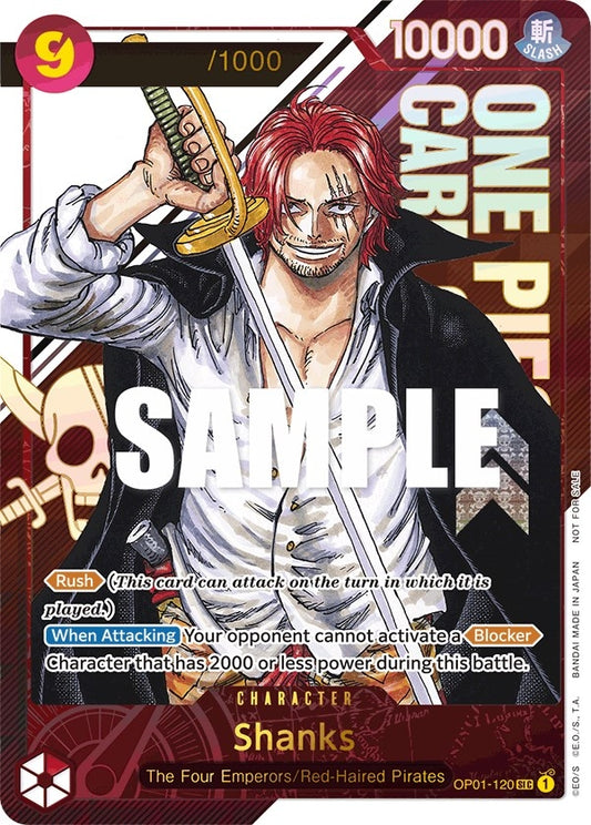 Image for Shanks (Championship 2023) [Serial Number] (OP01-120) (OP-PR) - One Piece Card Game