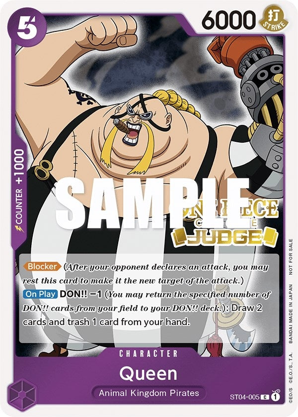 Image for Queen (Judge Pack Vol. 2) (ST04-005) (OP-PR) - One Piece Card Game