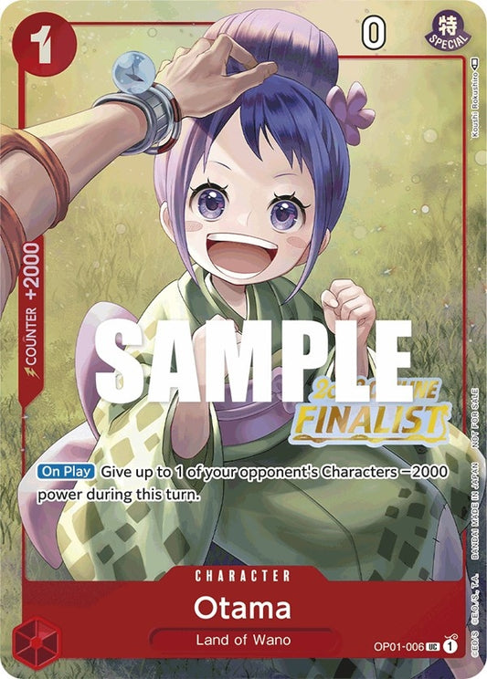 Image for Otama (Offline Regional 2023) [Finalist] (OP01-006) (OP-PR) - One Piece Card Game