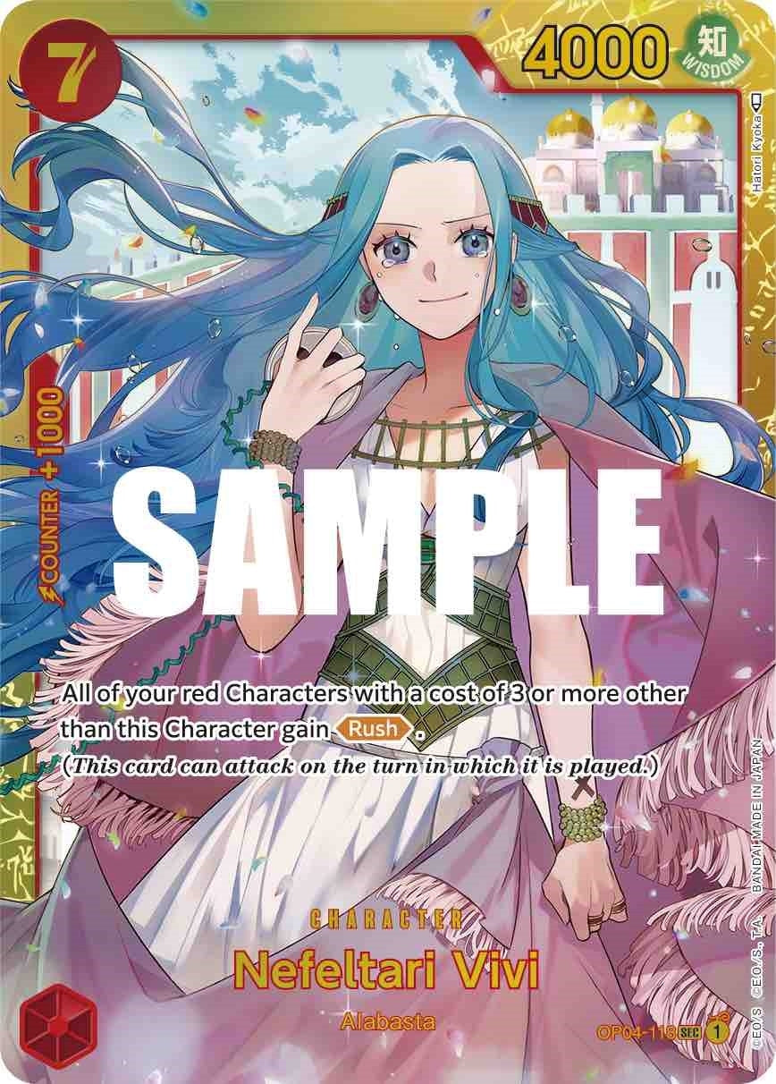 Image for Nefeltari Vivi (118) (OP04-118) (OP04) - One Piece Card Game