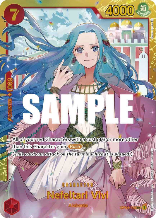 Image for Nefeltari Vivi (118) (OP04-118) (OP04) - One Piece Card Game