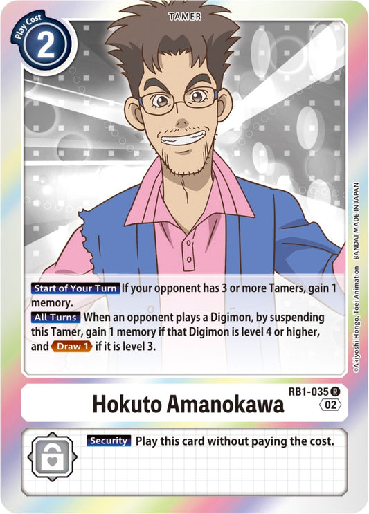 Image for Hokuto Amanokawa (RB1-035 R) (RB-01) - Digimon Card Game