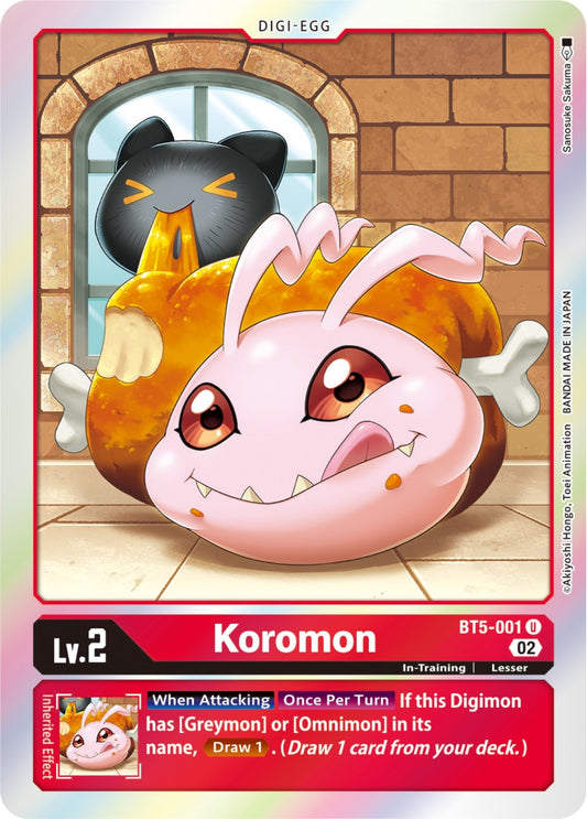 Image for Koromon (Resurgence Booster Reprint) (BT5-001 U) (RB-01) - Digimon Card Game