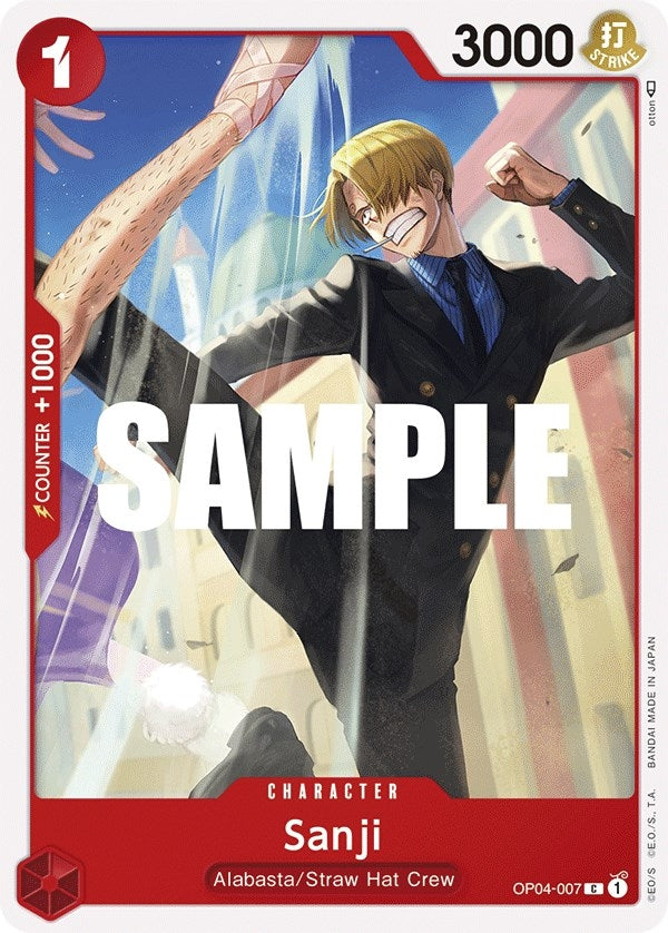 Image for Sanji (007) (OP04-007) (OP04) - One Piece Card Game