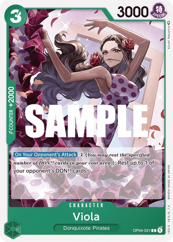Image for Viola (OP04-021) (OP04) - One Piece Card Game