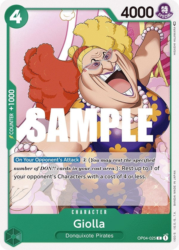 Image for Giolla (OP04-025) (OP04) - One Piece Card Game
