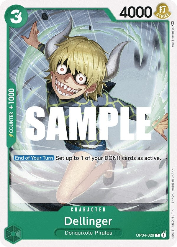 Image for Dellinger (OP04-029) (OP04) - One Piece Card Game