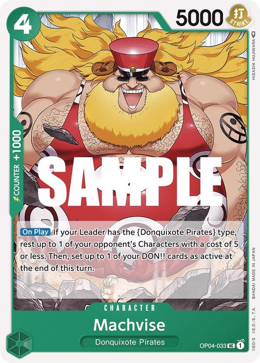 Image for Machvise (OP04-033) (OP04) - One Piece Card Game
