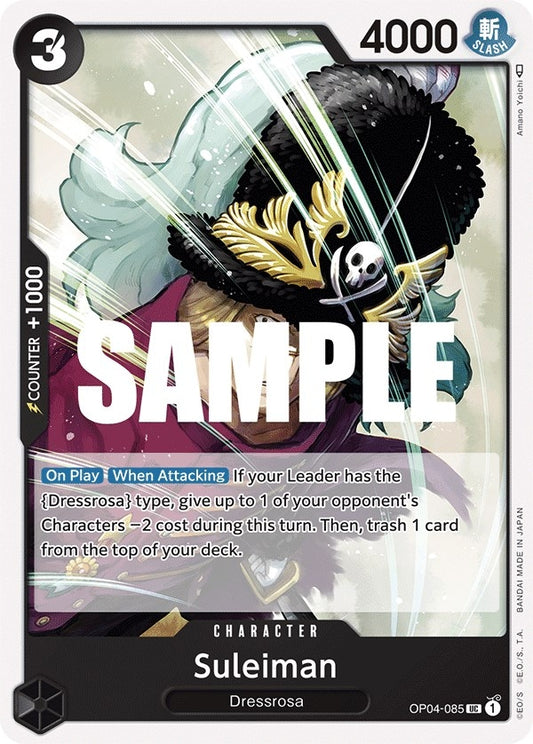 Image for Suleiman (OP04-085) (OP04) - One Piece Card Game