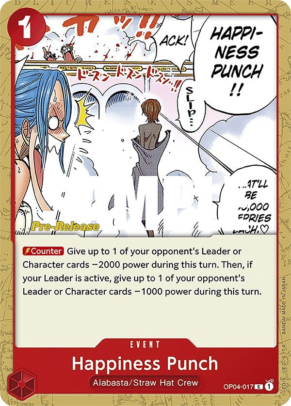 Image for Happiness Punch (OP04-017) (OP04 PRE) - One Piece Card Game