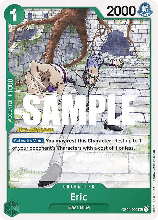 Image for Eric (OP04-022) (OP04 PRE) - One Piece Card Game