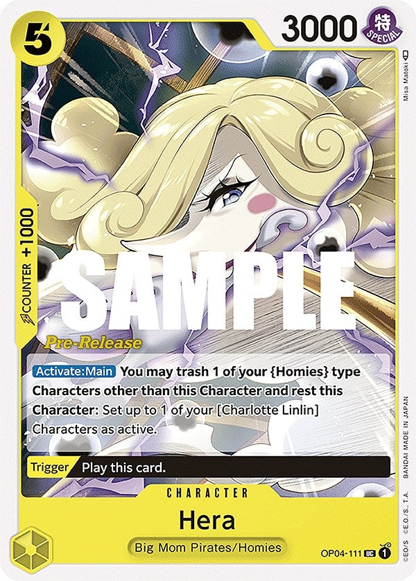 Image for Hera (OP04-111) (OP04 PRE) - One Piece Card Game